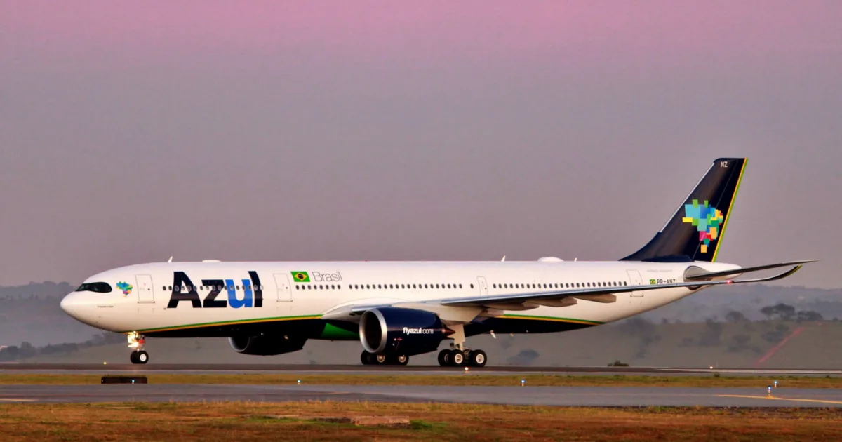 新品・未開封　CLUB BRAZILIAN AIRLINES A330_Azul_CesarDosReis_1-1-1-