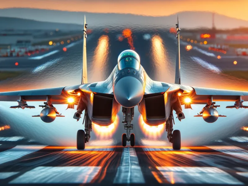 Fighter Jet Take-off Dynamics