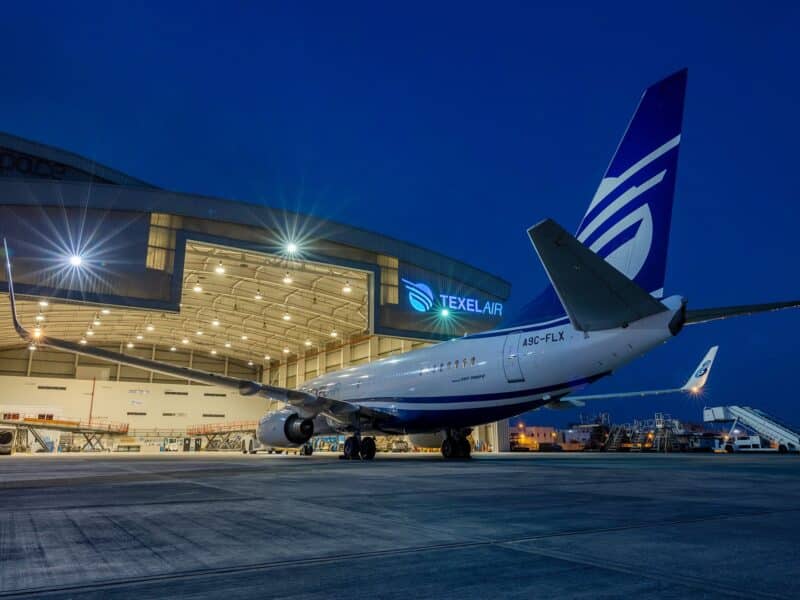 Texel Air Completes Fleet Modernization with Addition of New Boeing 737-800(BCF)